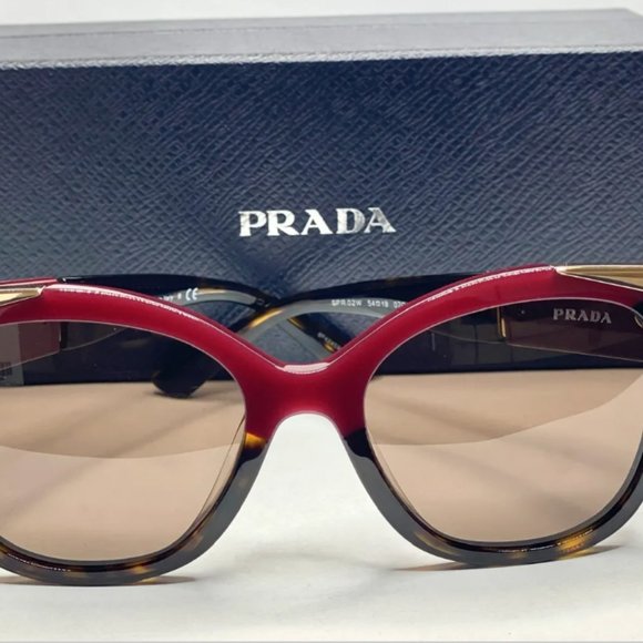 CHERRY HAVANA PRADA SUNGLASSES - Picture 1 of 1